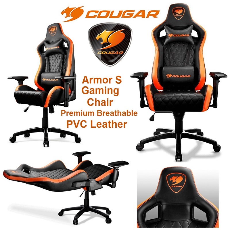 Cougar Armor Black Gaming Chair @ Matrix Computer Warehouse