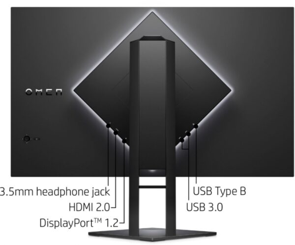 HP 27i OMEN IPS 2K 165Hz 1ms FreeSync HDMI2.0 Gaming LED Monitor 8AC94AS kuwait 9