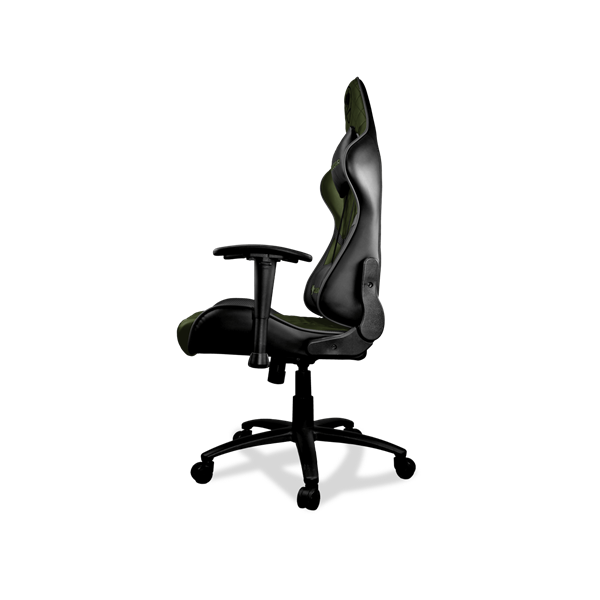 cougar gaming chair green black 2