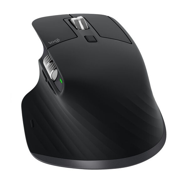 Logitech MX Master 3S Performance Wireless Mouse - Graphite (Black