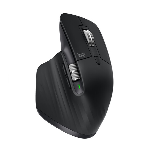 Logitech MX Master 3S Performance Wireless Mouse - Graphite (Black