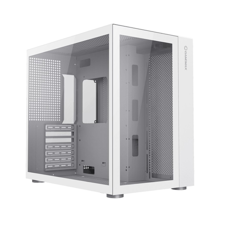 GameMax Infinity White Mid Tower PC Case - Without Fans - PC Kuwait ...