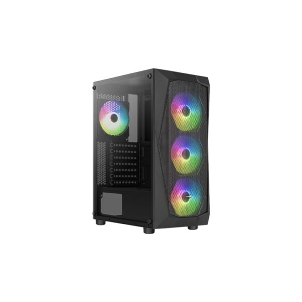 Aerocool Falcon V2 ARGB Mid Tower PC Case – Black, 4-Fans - PC Kuwait ...