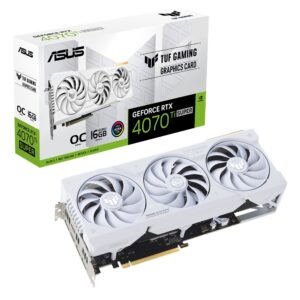 ASUS TUF Gaming GeForce RTX 4070 Ti SUPER 16GB White OC Edition