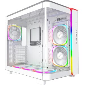 Gaming PC Case with RGB Fans