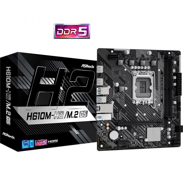 ASRock H610M-H2/M.2 D5 motherboard