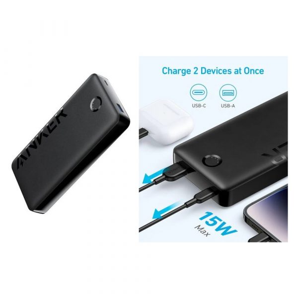 Anker 325 Power Bank (PowerCore 20K II) -Black