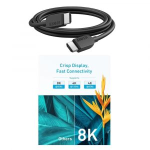 Anker 8K HDMI Cable (1.8m/6ft) - Black