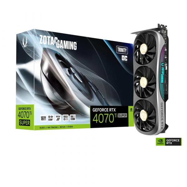 ZOTAC GAMING GeForce RTX 4070 Ti SUPER Trinity OC 16GB GDDR6X