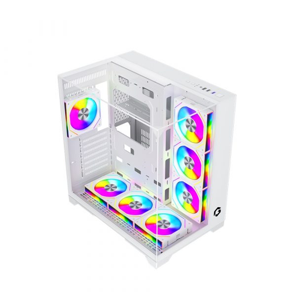 GAMEON Valkyrie I Series Mid Tower Gaming Case - White