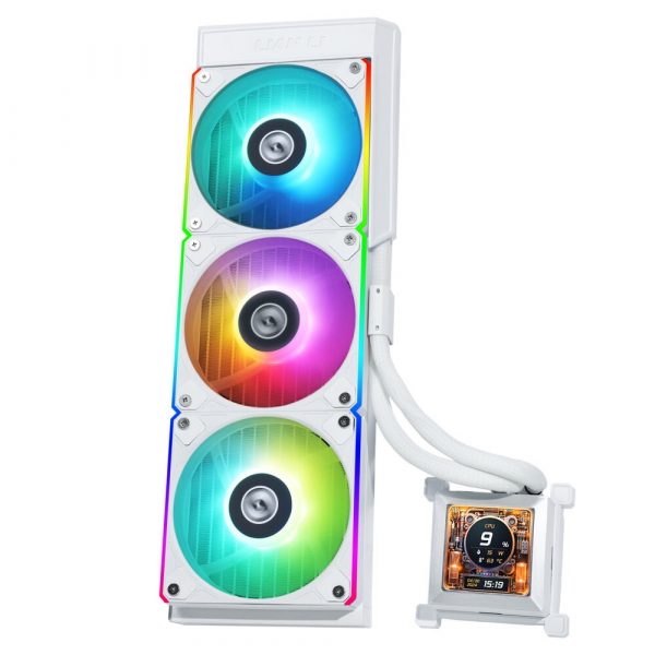 Lian Li HydroShift LCD 360R AIO Cooler (White)