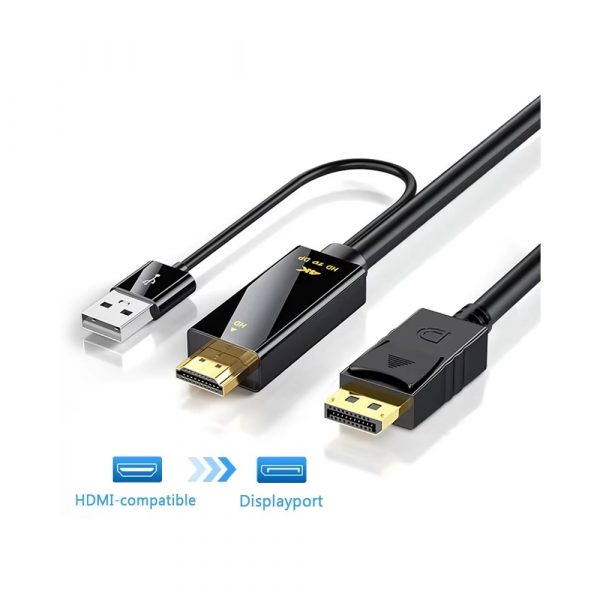 HDMI to DP Cable