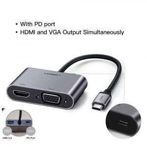 USB-C to hdmi vga adapter