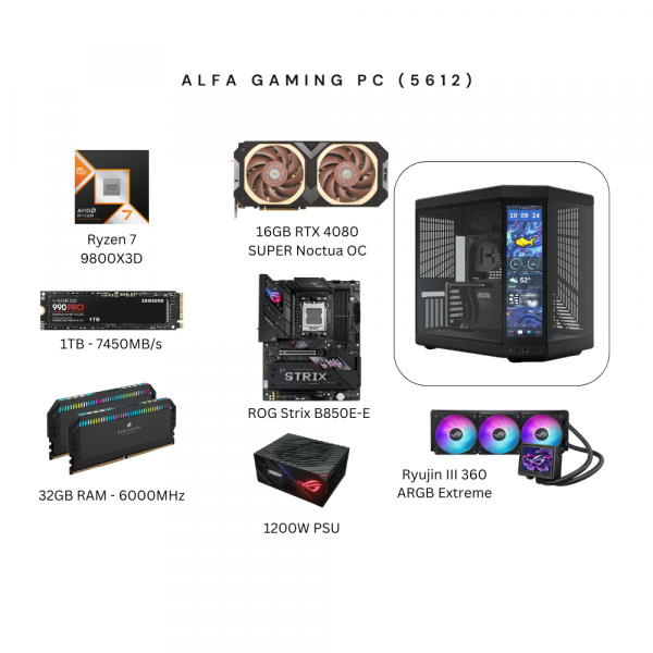 amd 9800x3d gaming pc