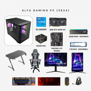 Gaming computer set