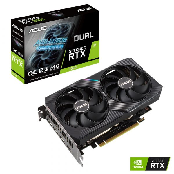 Dual GeForce RTX™ 3060 V2 OC Edition