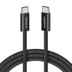 Anker Zolo USB C to USB C 240W Braided Fast Charging Cable A8060