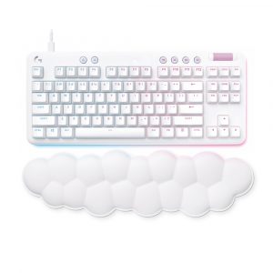 Logitech G713 TKL Wired Mechanical Gaming Keyboard -Off White - Tactile