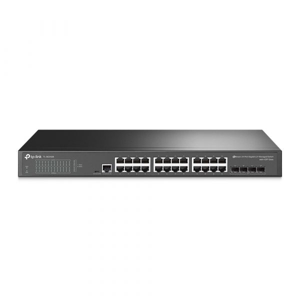 tplink JetStream 24-Port Gigabit L2+ Managed Switch with 4 SFP Slots