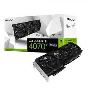 PNY GeForce RTX™ 4070 Ti SUPER 16GB VERTO™ Overclocked Triple Fan DLSS 3