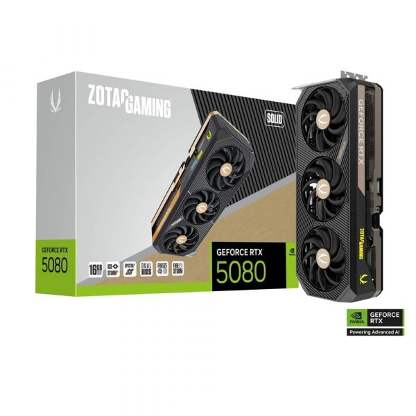 ZOTAC GAMING GeFroce RTX™ 5080 SOLID