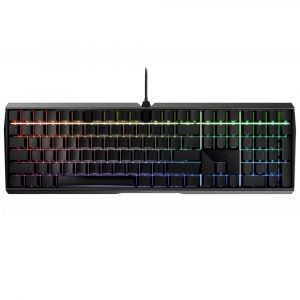 CHERRY MX 3.0S RGB Gaming Keyboard with MX Red Silent Switch - Black