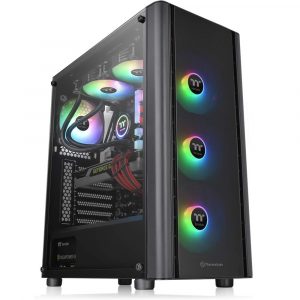 Thermaltake V250 Tempered Glass ARGB Mid-Tower Case (Black)