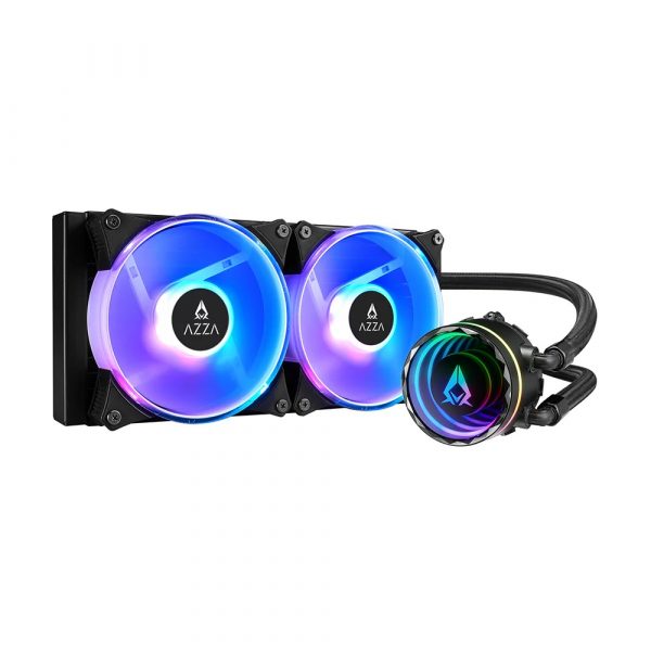 AZZA Blizzard SP 240 - ARGB AIO 240mm Liquid Cooler