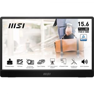 MSI PRO MP161 E2 15.6" Portable Monitor