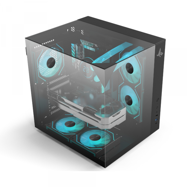 Sharx PROFIN GX500B Mid Tower Gaming PC Case