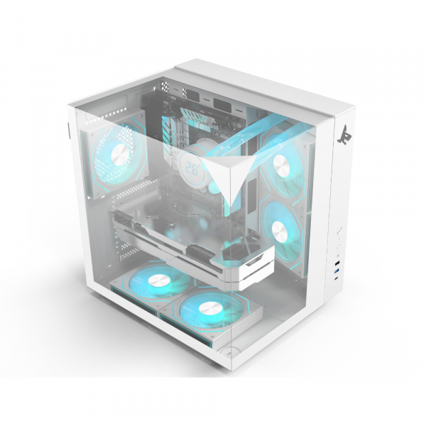 Sharx PROFIN GX500B Mid Tower Gaming PC Case