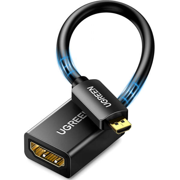 Micro HDMI to HDMI Adapter Cable 4K 60Hz (22cm)