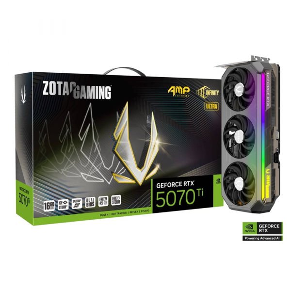 ZOTAC GAMING GeForce RTX 5070 Ti AMP Extreme INFINITY ULTRA