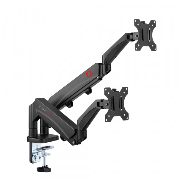 Dual Monitor Arm For Gaming And Office Use, 17" - 32", Each Arm Up To 9 KG