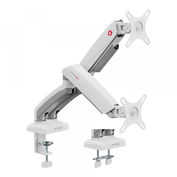 Mechanical Spring Monitor dual Arm For Gaming And Office Use