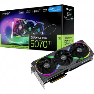 PNY GeForce RTX™ 5070 Ti EPIC-X RGB™ Overclocked Triple Fan Plus GPU