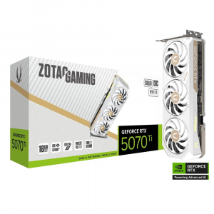 ZOTAC GAMING GeForce RTX 5070 Ti SOLID CORE OC White Edition
