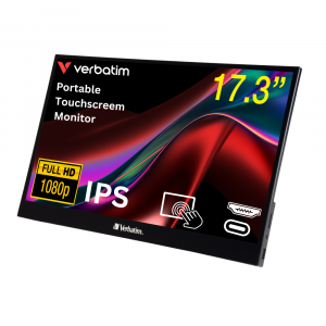 Verbatim 49593 17.3" Touch Portable Monitor FHD