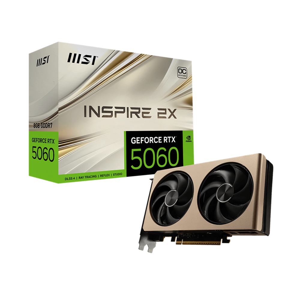 GeForce RTX™ 5060 8G INSPIRE 2X OC