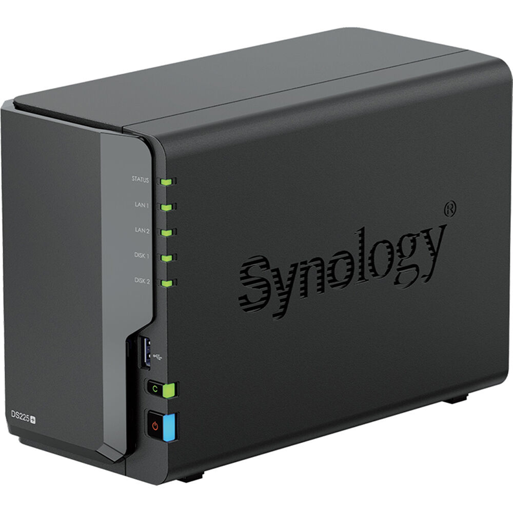 Synology DiskStation DS225+ 2-Bay NAS Enclosure Case, 2.5GbE - Image 3