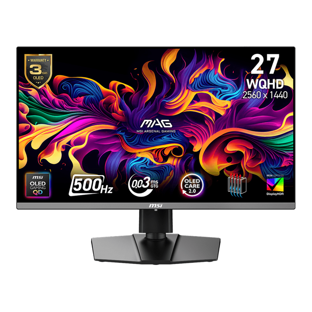 500Hz refresh rate oled