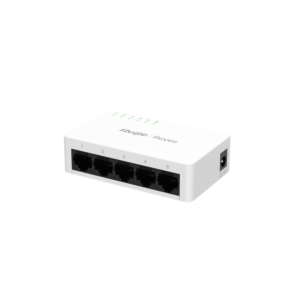 5-Port 10/100/1000 Mbps Unmanaged Non-PoE Switch