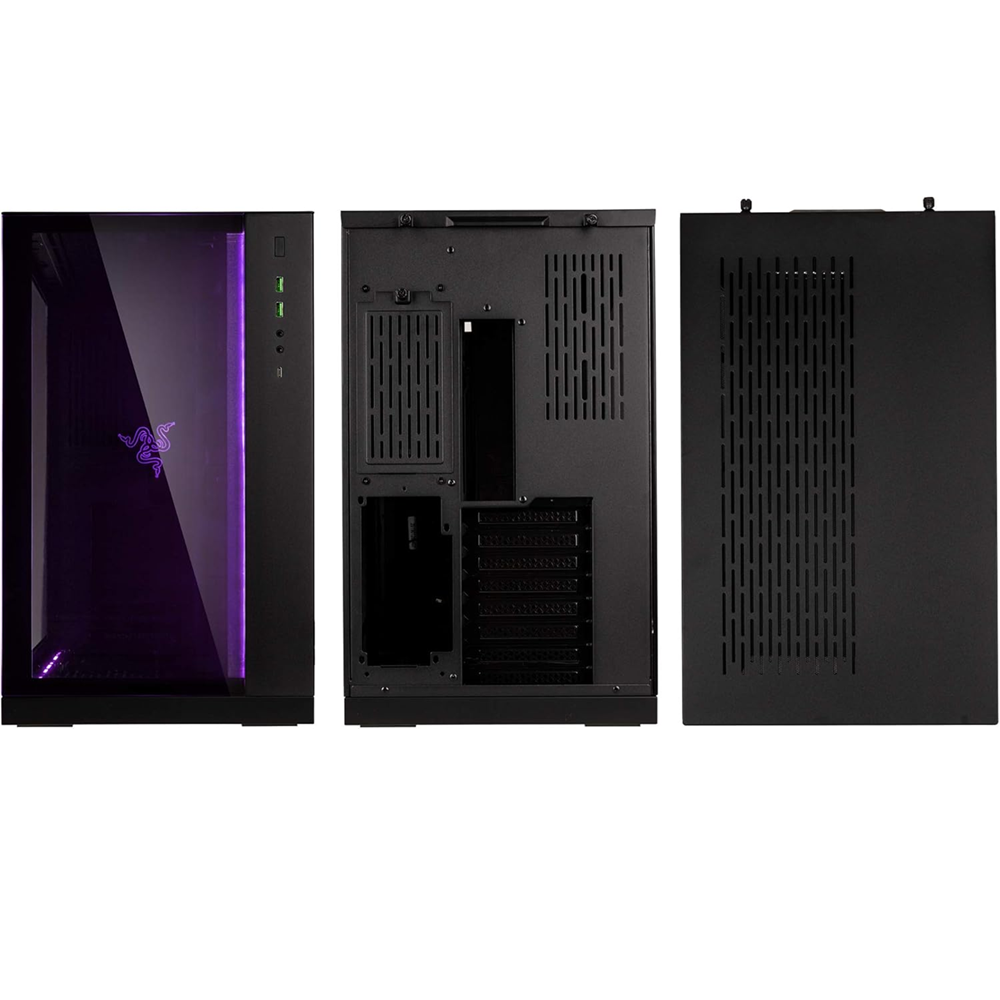 Lian Li O11 Dynamic Razer Edition Mid Tower Gaming PC Case, Black - Image 5