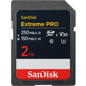 Model Number: SDSDXXD-2T00-GN4IN SanDisk Extreme PRO SDHC™ And SDXC™ UHS-I Card - 2TB