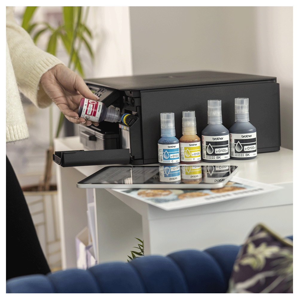 Brother T530DW Refill Ink Tank System 3in1 Duplex Printer, Print, Scan, Copy, Wireless - Image 4