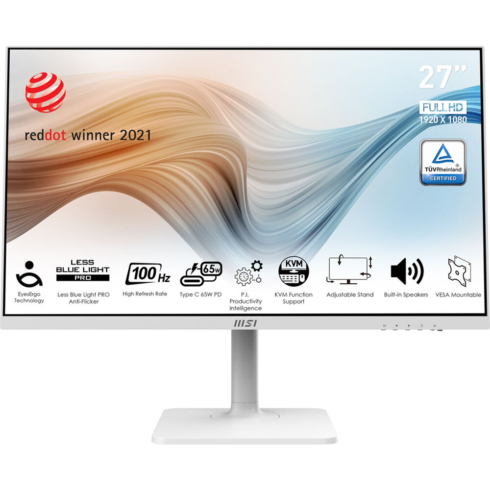 MSI Modern MD272XPW 27" Monitor (Matte White)