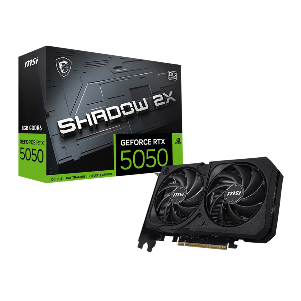 GeForce RTX™ 5050 8G SHADOW 2X OC