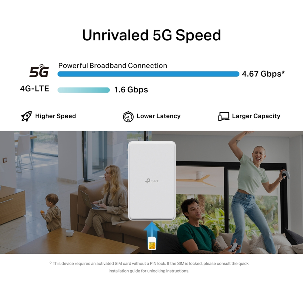 TP-Link Archer NE200 5G Outdoor CPE Router, 2.5GE Port - Image 4