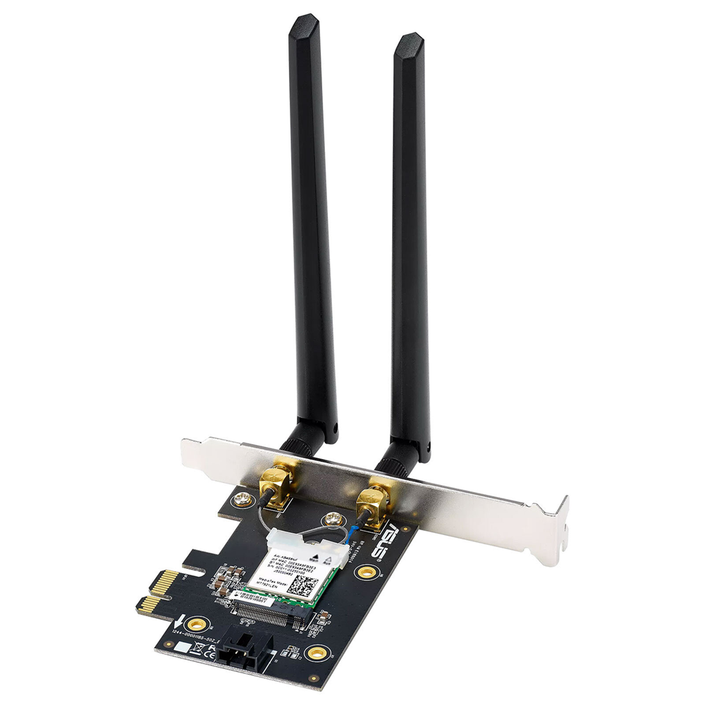 ASUS PCE-BE6500 WiFi 7 Tri-Band PCI-E Bluetooth 5.4 6GHz Adapter - Image 2
