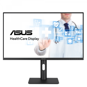 ASUS 24" HA2441A HealthCare, Antibacterial, Anti-Glare, Low-Reflection, Eye Care+, Compliant with DICOM, QHD IPS Daisy Chain Rotatable Monitor